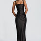 Calanthe Maxi Dress - Black