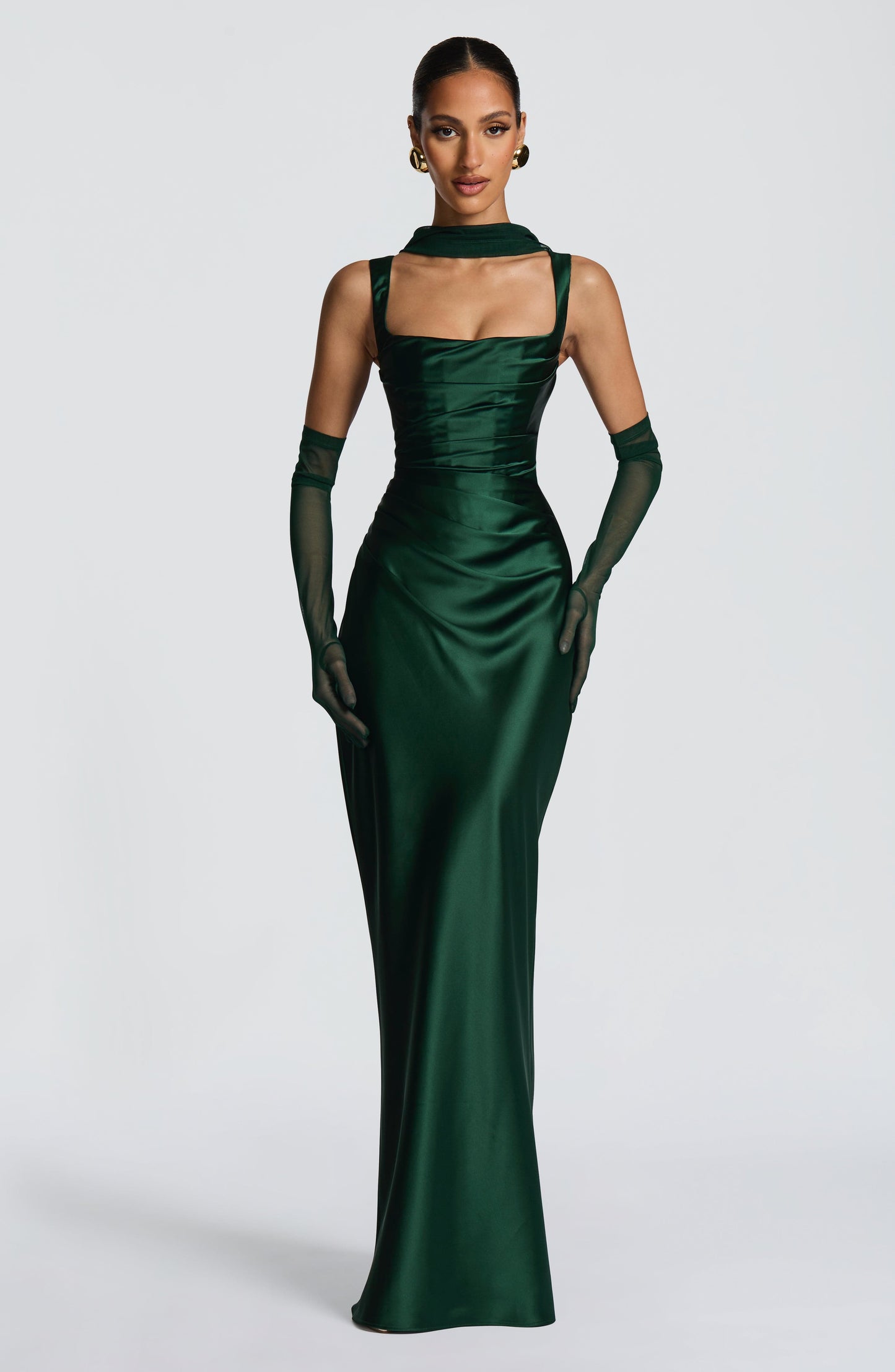 Calanthe Maxi Dress - Emerald