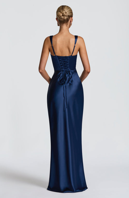 Calanthe Maxi Dress - Navy