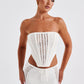 Carly Corset - White