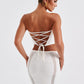 Carly Corset - White