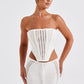 Carly Corset - White