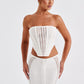 Carly Corset - White