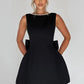 Carrie Mini Dress - Black