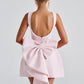 Carrie Mini Dress - Blush