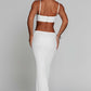 Celine Maxi Dress - White