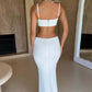 Celine Maxi Dress - White