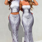 Charmayne Top - Grey Body Print