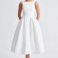 Clarabella Midi Dress - Ivory
