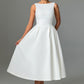 Clarabella Midi Dress - Ivory
