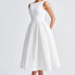 Clarabella Midi Dress - Ivory