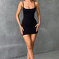 Clare Mini Dress - Jet Black