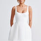 Claretta Mini Dress  Ivory