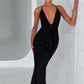 Constantina Maxi Dress - Black