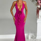 Constantina Maxi Dress - Hot Pink
