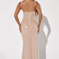 Corinne Maxi Dress - Nude