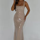 Corinne Maxi Dress - Nude