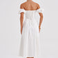 Courtney Midi Dress - Ivory