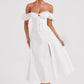 Courtney Midi Dress - Ivory