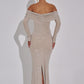Cyprus Maxi Dress - Nude