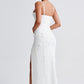 Dalary Maxi Dress - Ivory Lined