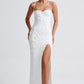 Dalary Maxi Dress - Ivory Lined