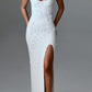 Dalary Maxi Dress - Ivory Lined