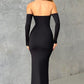 Daphne Maxi Dress - Jet Black