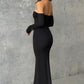 Daphne Maxi Dress - Jet Black
