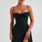 Deanna Midi Dress - Black