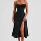 Deanna Midi Dress - Black