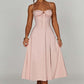 Deanna Midi Dress - Blush