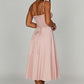 Deanna Midi Dress - Blush