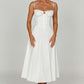 Deanna Midi Dress - Ivory