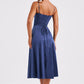 Deanna Midi Dress - Navy