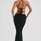 Delia Maxi Dress - Black