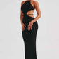 Delia Maxi Dress - Black