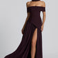 Delilah Maxi Dress - Plum