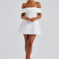 Delta Mini Dress - Ivory