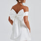 Delta Mini Dress - Ivory