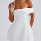 Delta Mini Dress - Ivory