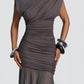 Demelza Maxi Dress - Charcoal