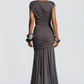 Demelza Maxi Dress - Charcoal