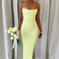 Demi Maxi Dress - Lime