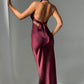 Dimitra Maxi Dress - Burgundy