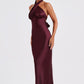 Dimitra Maxi Dress - Burgundy