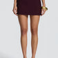 Edna Mini Skirt - Plum