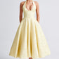 Effie Midi Dress - Lemon