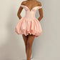 Eileen Mini Dress - Blush