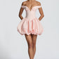 Eileen Mini Dress - Blush